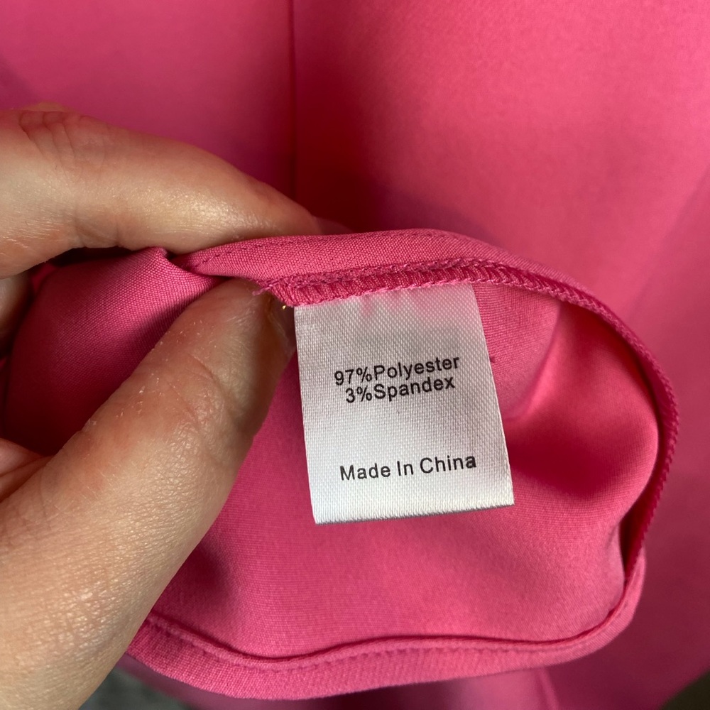❌❌🚫🚫🚫SOLD!!!! ❌❌🚫🚫🚫TUCKERNUCK Hot Pink Daphne Dress Size Large. - Picture 9 of 16
